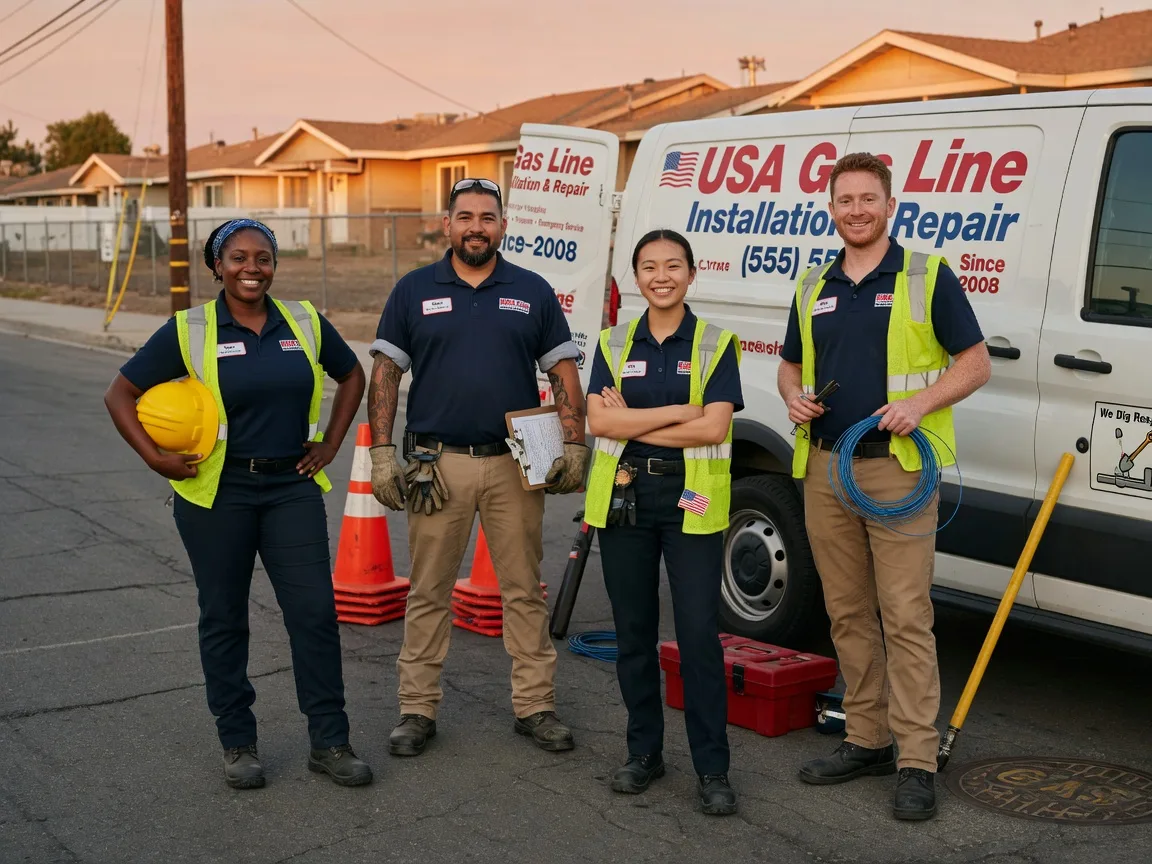 Gas Line Installation company in Pitkin, LA